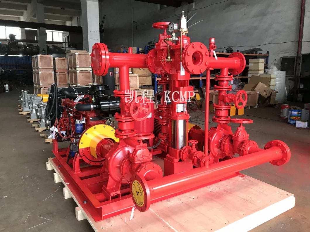 Diesel Fire Fighting Pump Unit Jockey Pump Electric Pump