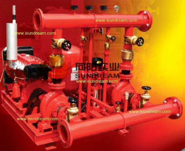 UL/FM Listed Fire Fighting Pump Package with Nfpa20 Standard.