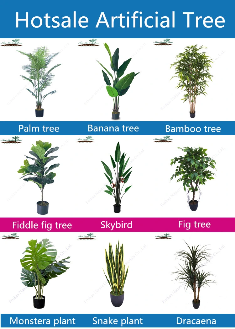 Decorative Outside Garden, Hotel Palm Plants Artificial Indoor Tree