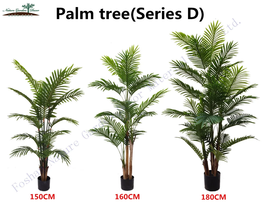 Decorative Outside Garden, Hotel Palm Plants Artificial Indoor Tree