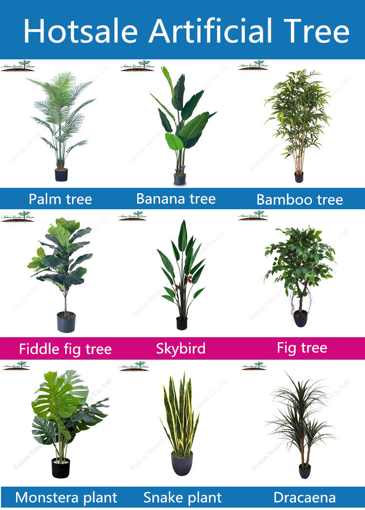 Evergreen Outdoor Manufacture Palm Plants for Sale Artificial Plants Trees Decoration