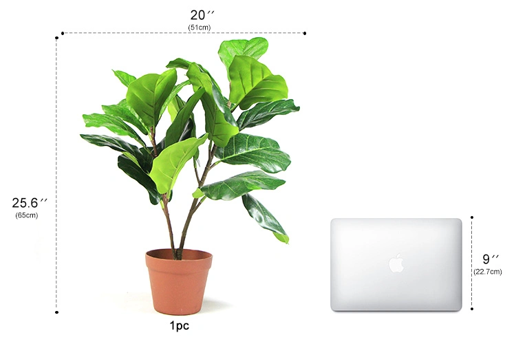 New Products Life-Like Foliage 65cm Artificial Office Plants in Pots