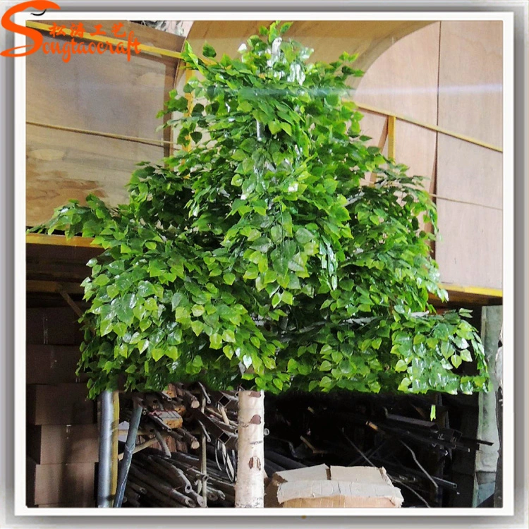 Artificial Decorative Silver Birch Tree Landscaping Indoor Tree Plants