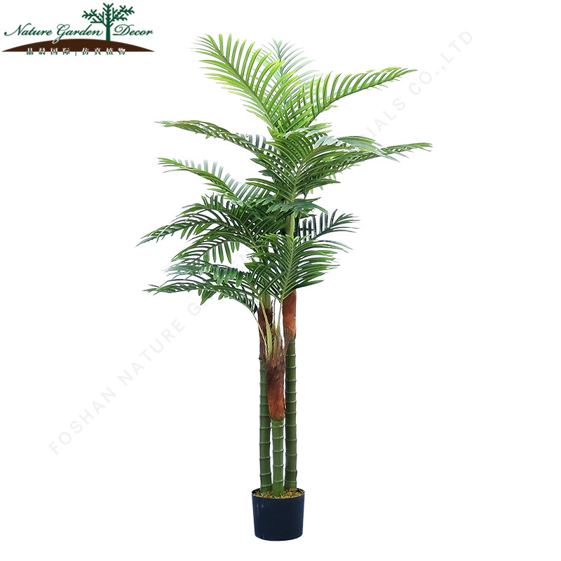 Evergreen Outdoor Manufacture Palm Plants for Sale Artificial Plants Trees Decoration