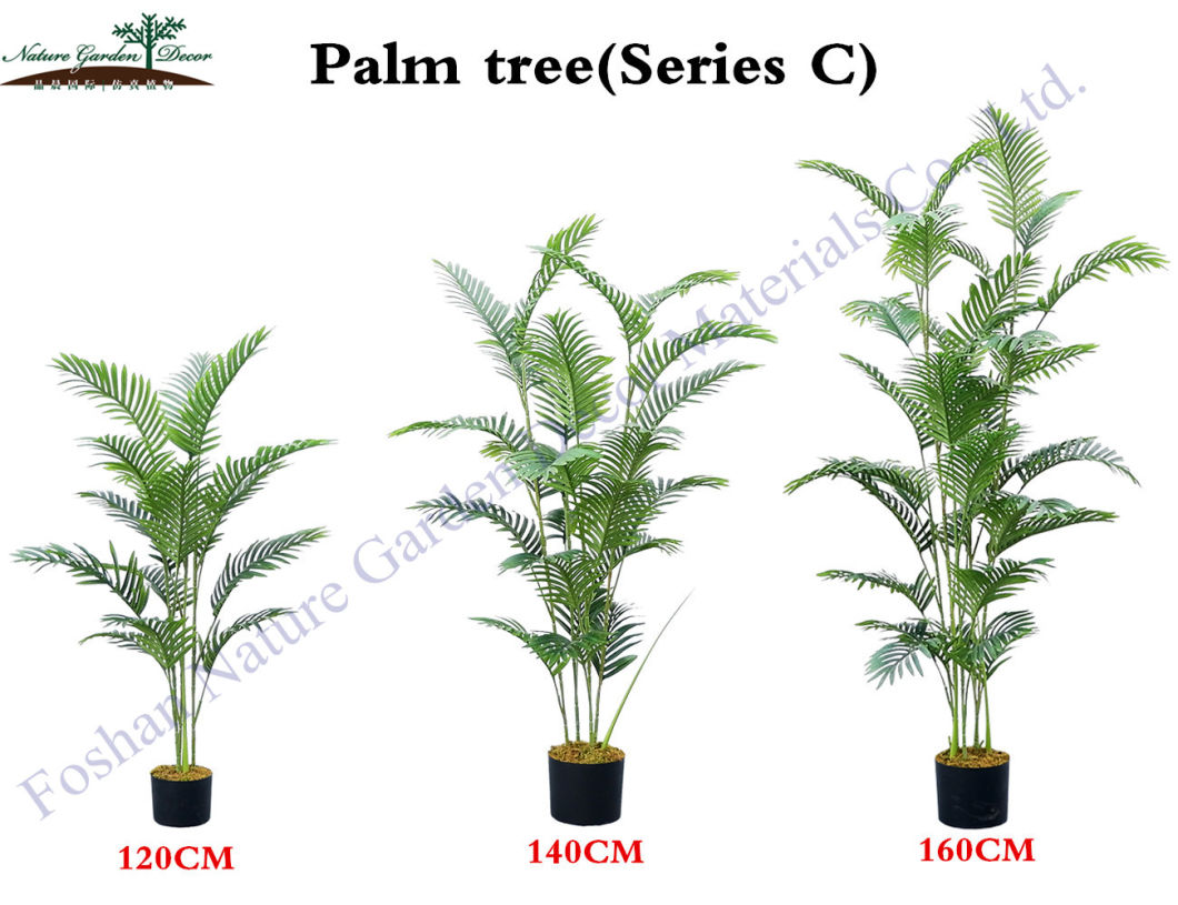 Evergreen Outdoor Manufacture Palm Plants for Sale Artificial Plants Trees Decoration