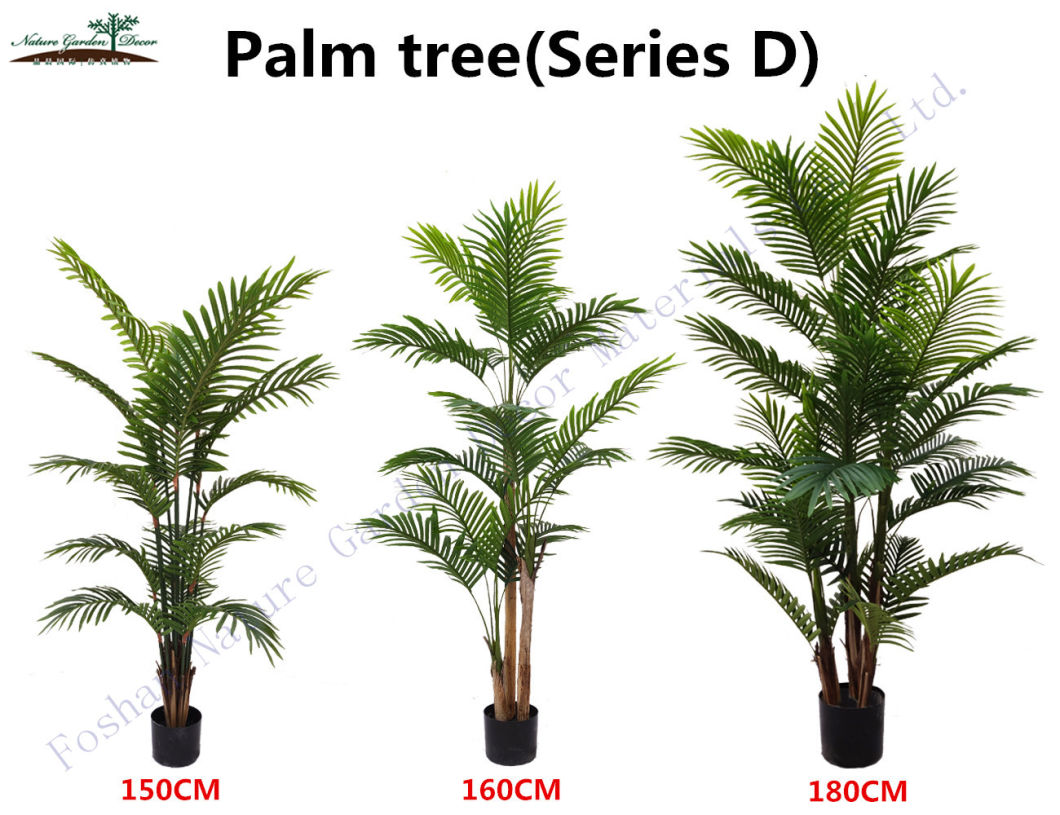 Evergreen Outdoor Manufacture Palm Plants for Sale Artificial Plants Trees Decoration