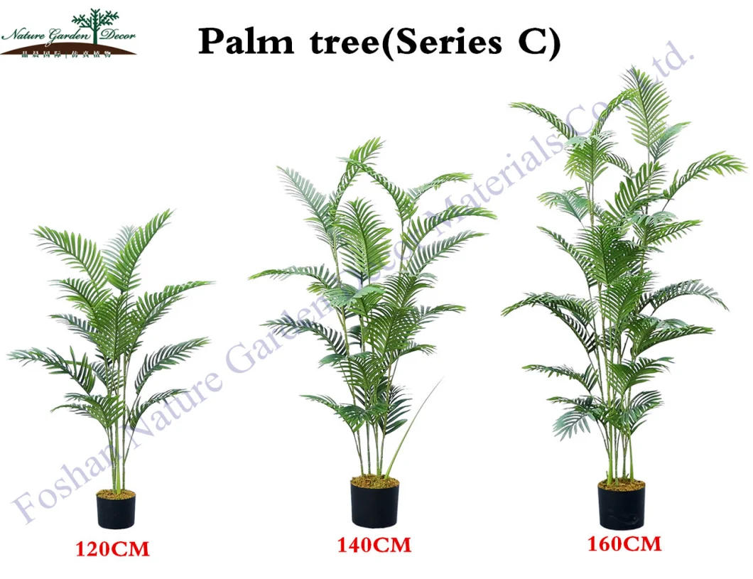 Decorative Outside Garden, Hotel Palm Plants Artificial Indoor Tree