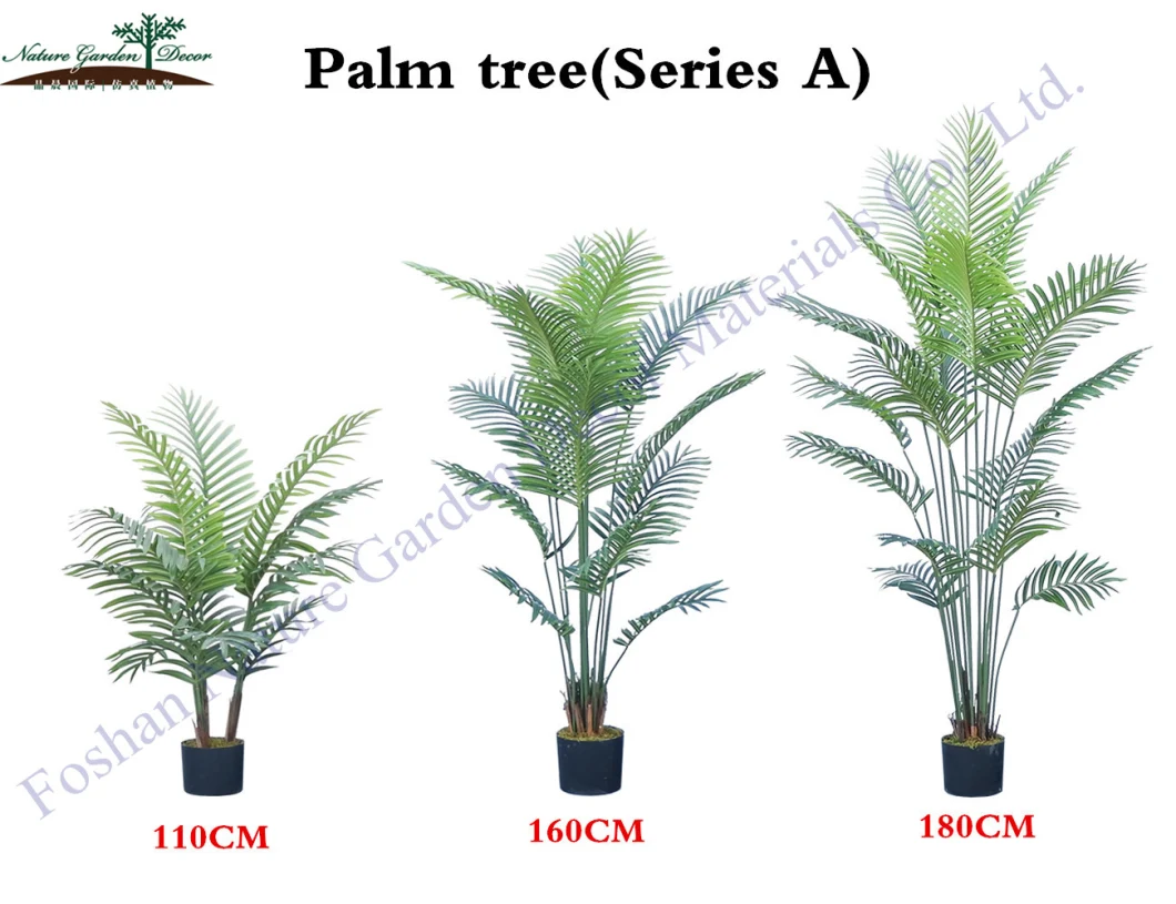 Decorative Outside Garden, Hotel Palm Plants Artificial Indoor Tree