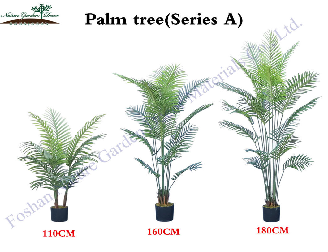 Evergreen Outdoor Manufacture Palm Plants for Sale Artificial Plants Trees Decoration