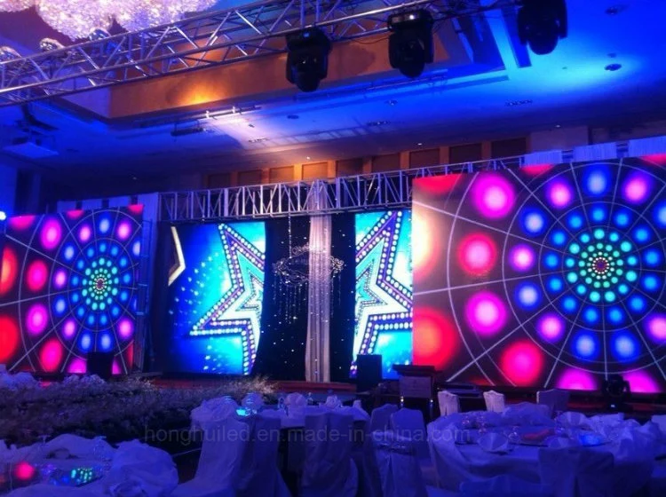 Stage Background P1.875 P1.923 P2 LED Screen Digital Video Wall for Sale