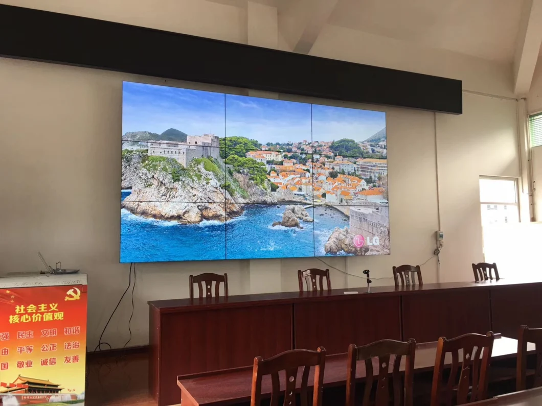 55inch 1.7mm Super Narrow Bezel 3X3 LCD Video Wall Screens