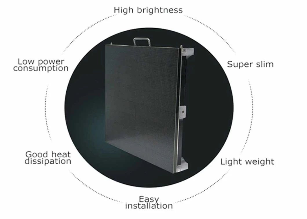 Ultra HD Indoor Fixed High Refresh LED Display Wall Mounting Screen