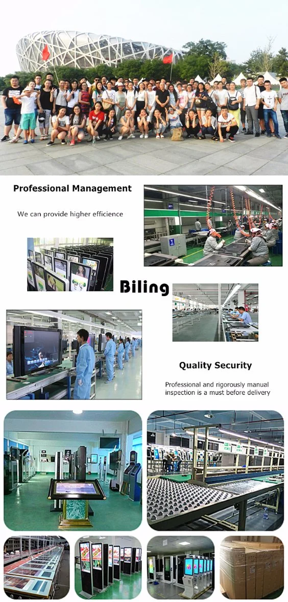 55 Inch Air-Cooled Vertical Screen Floor Outdoor Advertising Machine 3D Advertising Screen Outdoor Advertising Video Wall