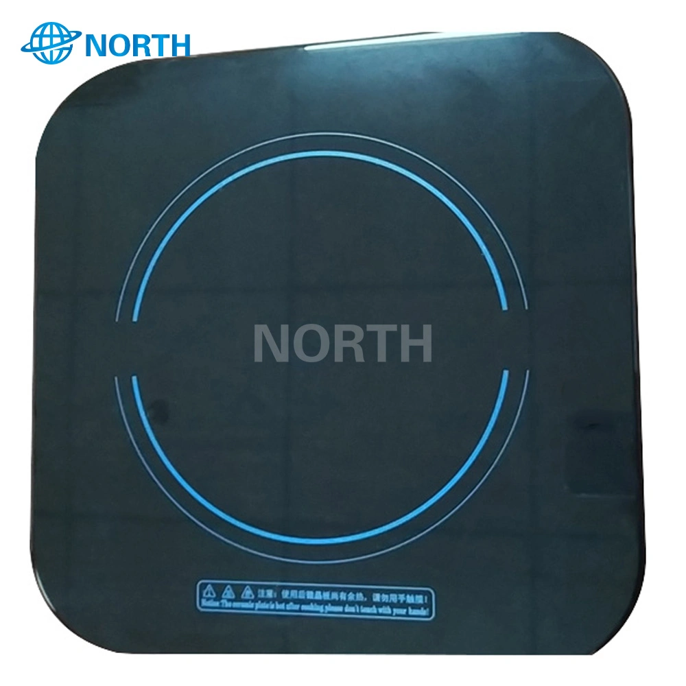 Black/White Glass Ceramic Curved Ceramic Cooker Tempered Ceramic Glass Cooktop Panels Manufacturer