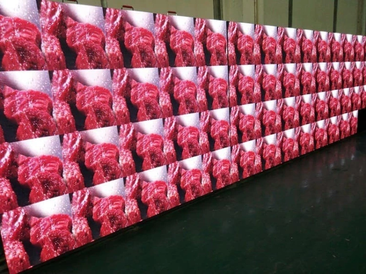 Outdoor P3.91 P4.81 Full Color Rental LED Wall Panel for Message Screen