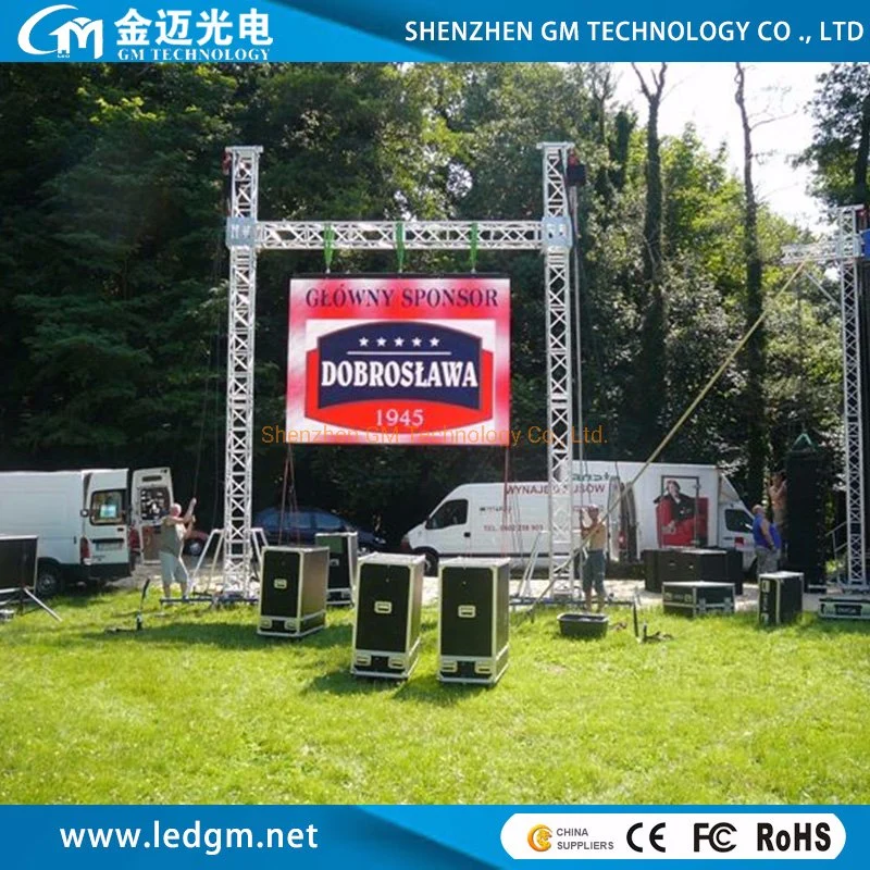 High Refresh Stage Rental Production, Used P3.91 Outdoor Video Wall