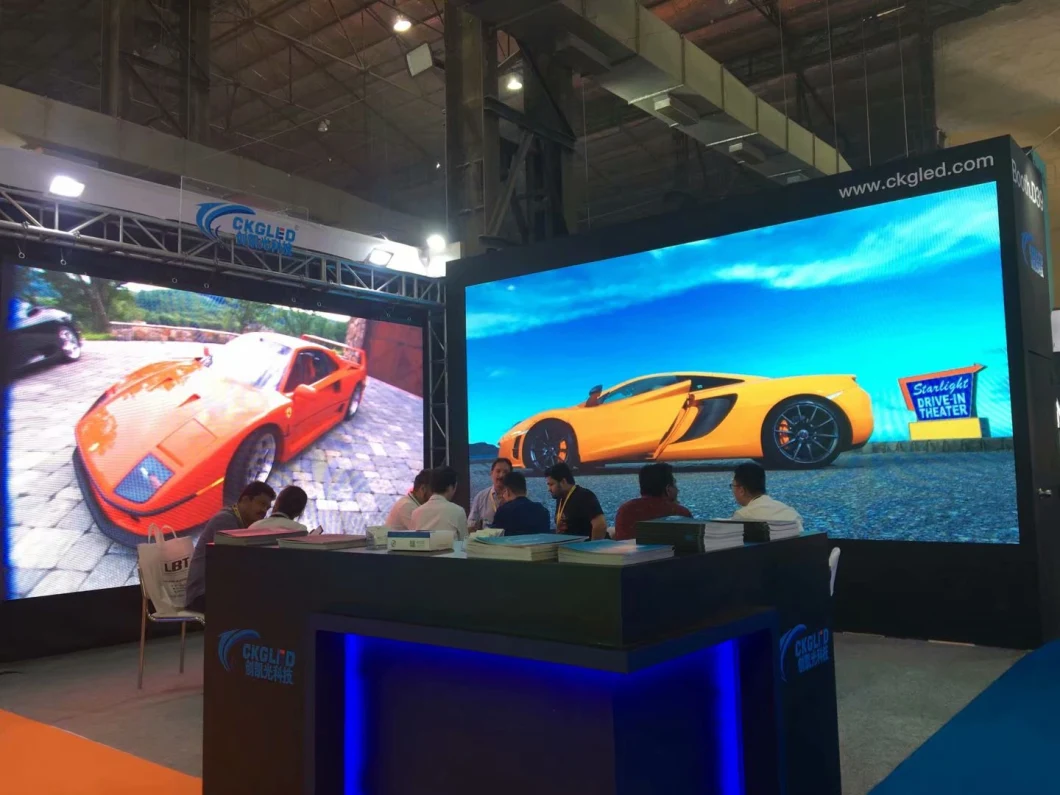 Indoor Rental P3.9 Curved LED Video Wall