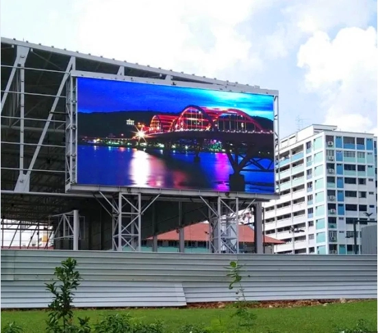 Wall Mount Fixed Installation P4 P5 P6 P8 P10 Outdoor Advertising LED Video Wall/Signs