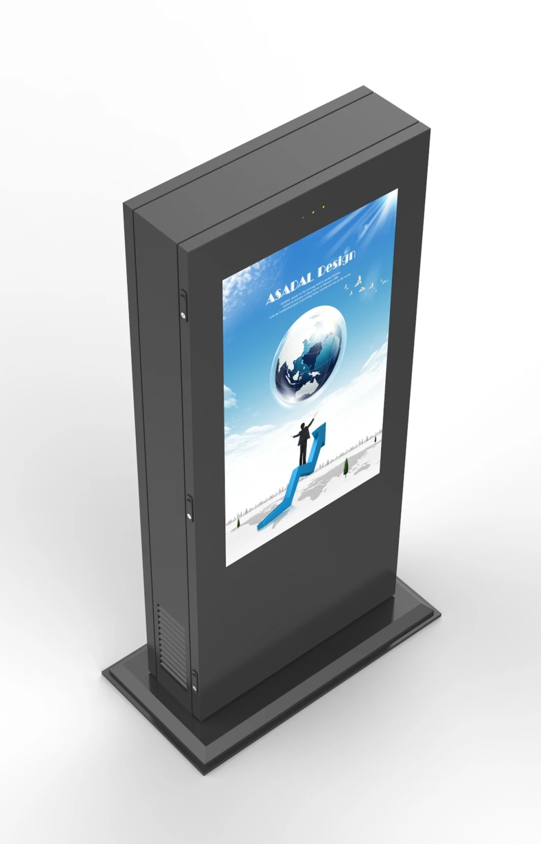 Plug & Play 55 Inch Outdoor Wall Mounted Digital Advertising Displays