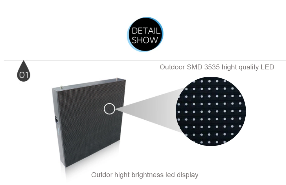 P10 Outdoor TV Screen RGB LED Display Screen LED Advertising Display