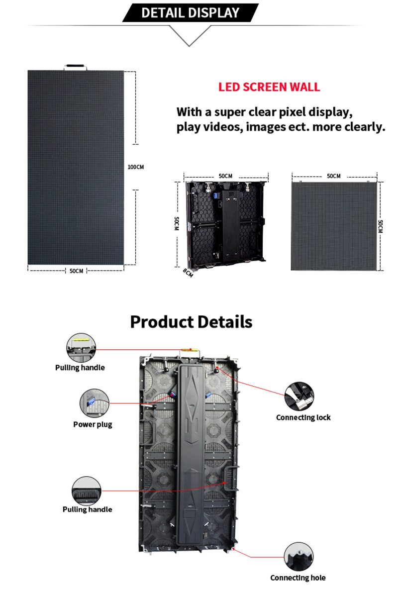 China Giant P3 P3.91 LED Panel Screen Price