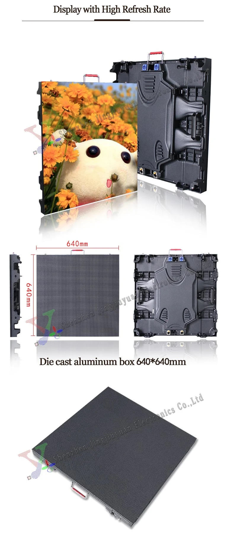 HD Advertising Display Screen P2.5 Indoor Rental LED Display Screen