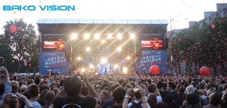 Stage Type P3.91/P4.81 500*500 500*1000 Outdoor LED Panel Screen Rental LED Display