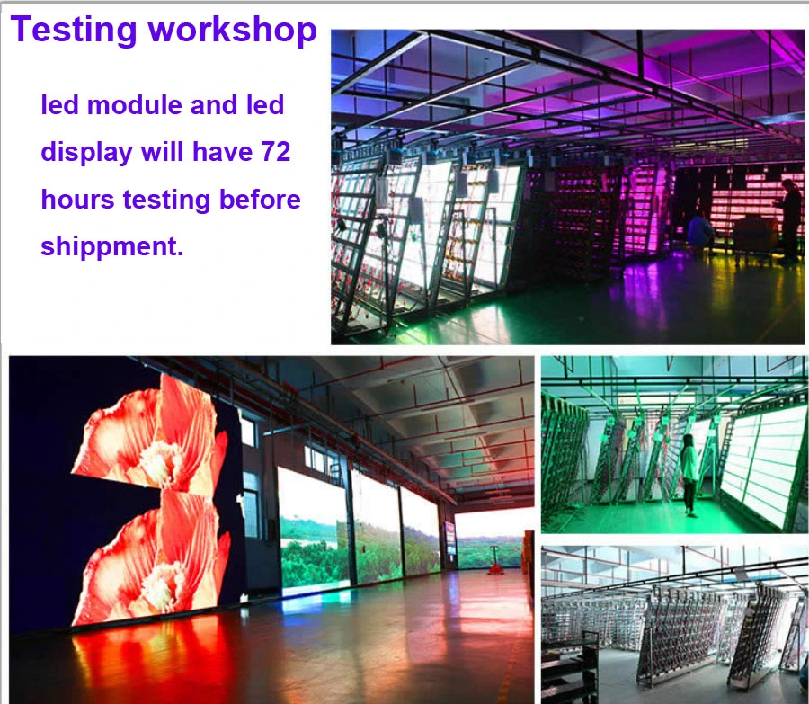 High Refresh Rate Indoor P3.91 Rental Curved LED Video Wall