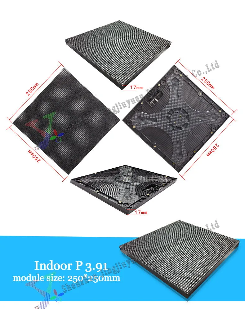 Outdoor LED Display Panels 500*500mm P3.91 P4.81 Rental LED Screen Outdoor