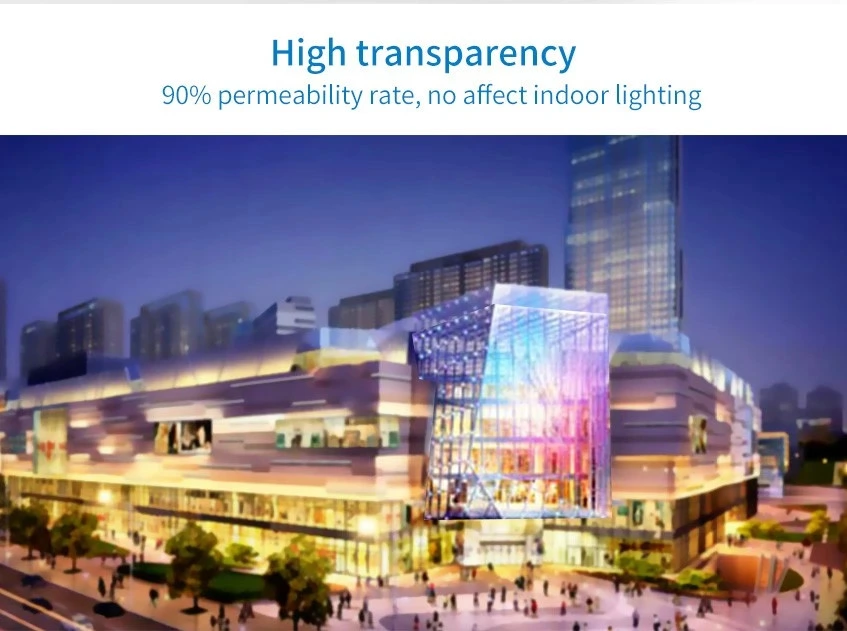 Glass Building Video Wall Advertising LED Transparent Display Screen