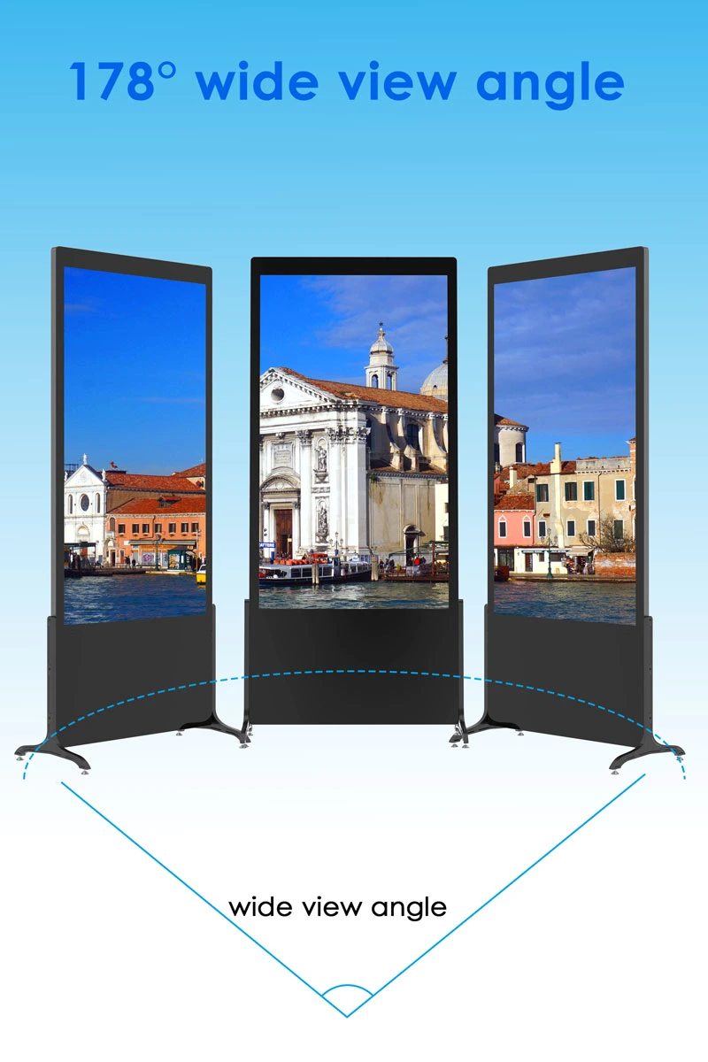 43inch Android Floor Stand LCD Touch Screen Advertising Digital Display Player for Advertising