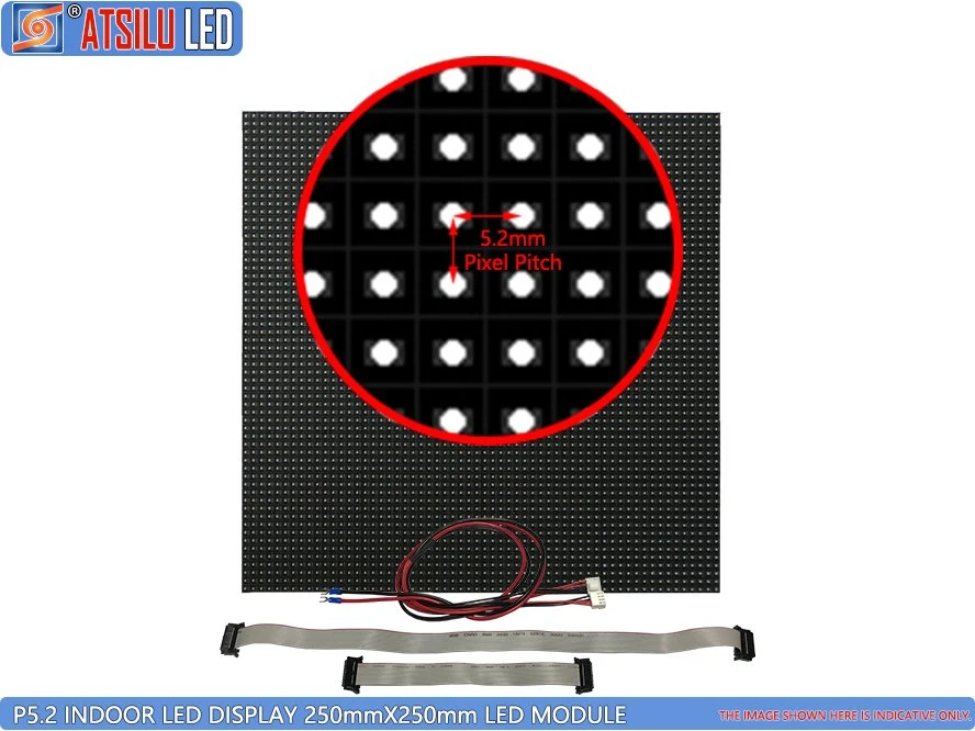 P5.2mm Indoor LED Display High-Performance Stage Background Lightweight SMD LED Panel