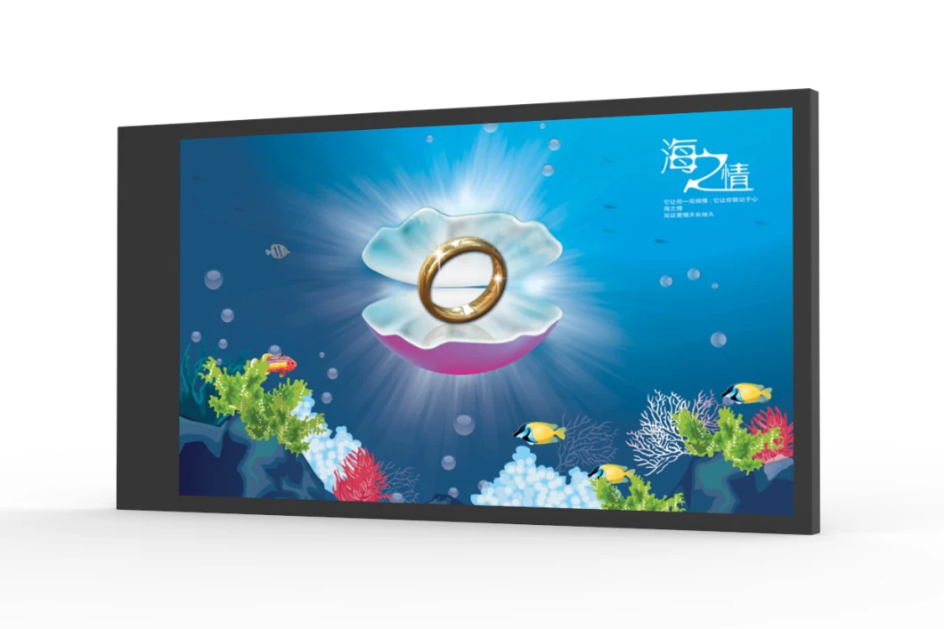 43inch Wall Mounted All in One PC Android or Windows Digital Signage LCD Displays