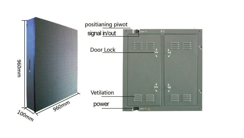 Bendable LED Screen Waterproof Outdoor P5mm LED Screen Panel