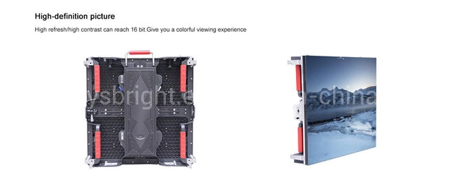 Indoor/Outdoor Advertising Screen P3.91 500*1000mm Video Wall Rental LED Display