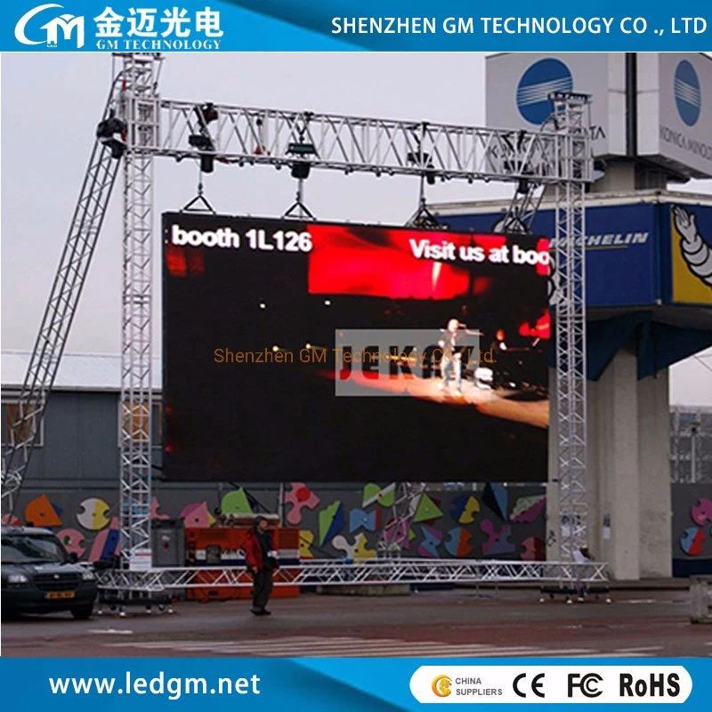 High Refresh Stage Rental Production, Used P3.91 Outdoor Video Wall