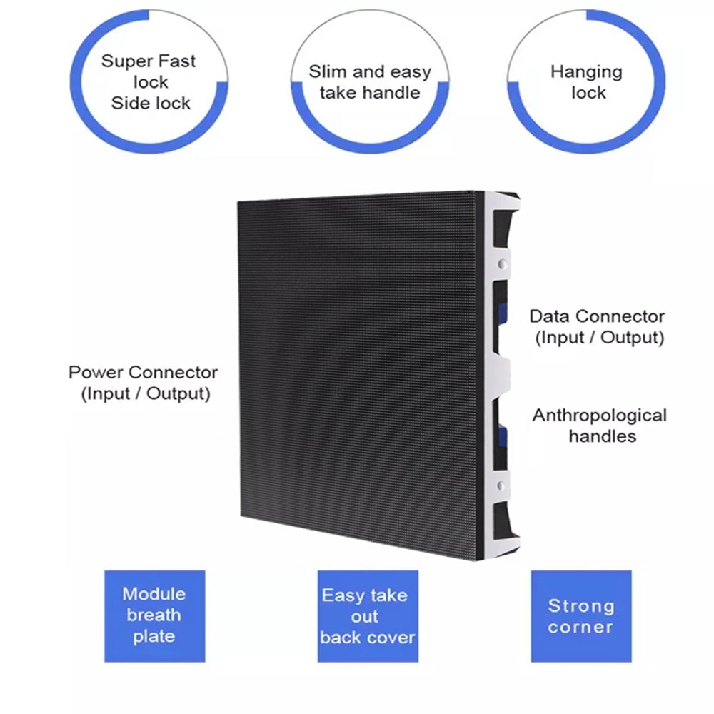 P4mm Indoor Rental LED Display with Die-Casting Aluminum LED Panel Screen