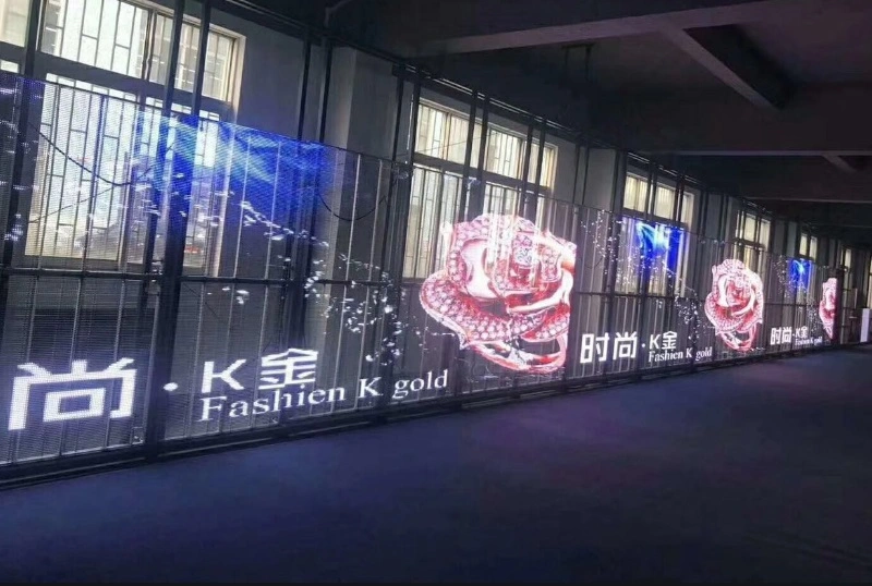 LED Screen Transparent LED Display P3.91 Video Wall