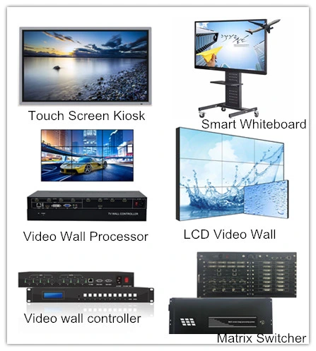 55inch wall mount LCD wall panel surveillance LED video panel