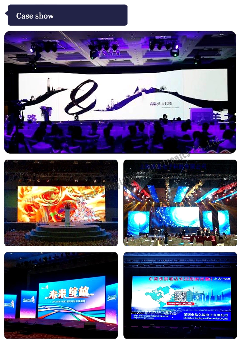 HD Advertising Display Screen P2.6 P2.5 P2.97 Indoor Rental LED Display Screen