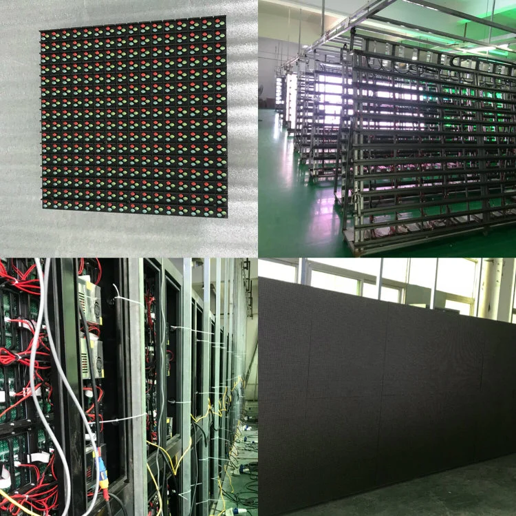 High Bright LED Module Outdoor DIP346 P10 LED Advertising Screen Panel