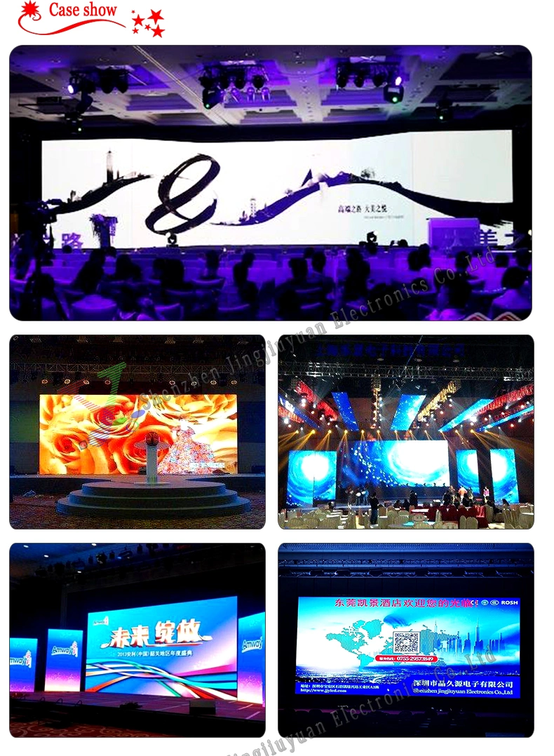 Indoor P2.5 LED Wall Display Screen High Definition LED Display 160*160mm and 320*160mm