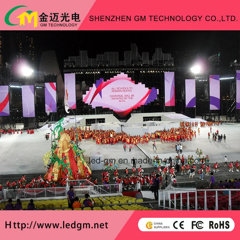 P6.25mm Rental LED Display, Indoor Full Color LED Screen Stage Show