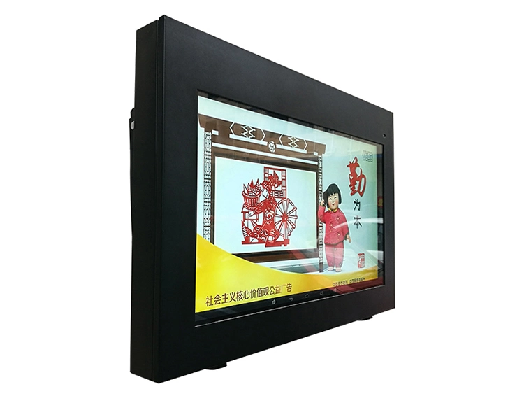 55 Inch Wind-Cooled Cross-Screen WiFi LCD Advertising Kiosk Retail Outdoor Advertising Display