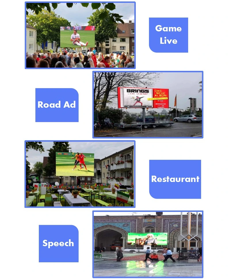 Full Color LED Screen Video SMD Outdoor P10 LED Display Screen