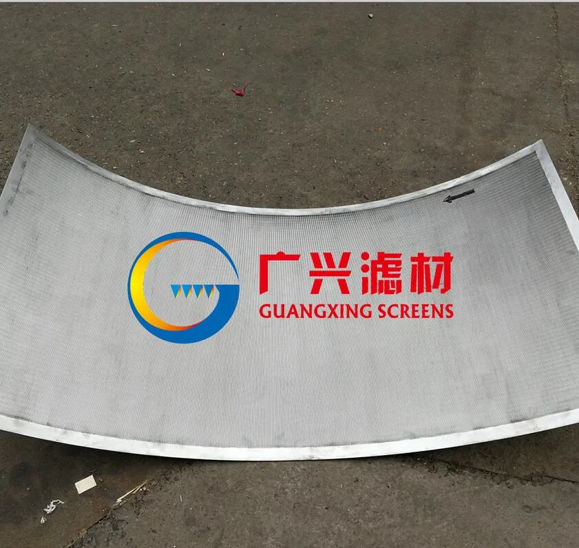 Wedge Wire Curved Screen Panels