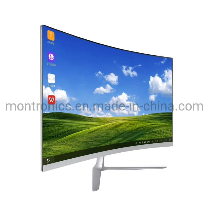 Widescreen Curved PC Monitors 27 Inch Curved LED Monitor Frameless