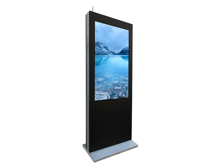 55 Inch Air-Cooled Vertical Screen Floor Outdoor Advertising Machine 3D Advertising Screen Outdoor Advertising Video Wall