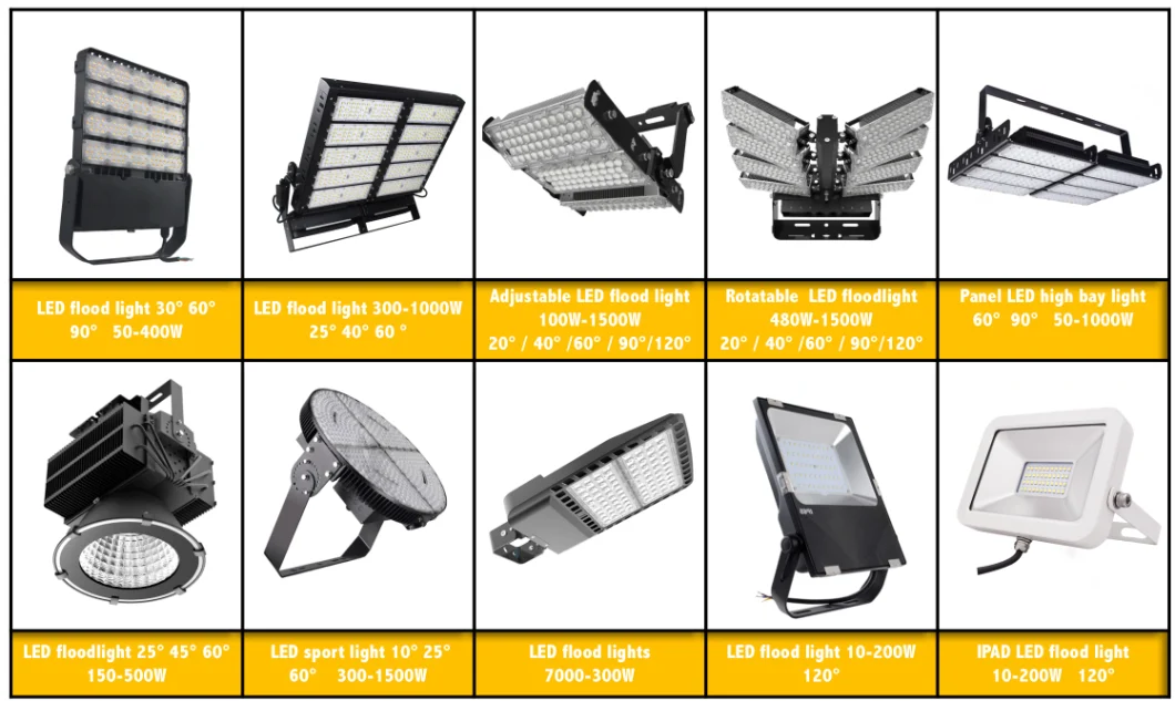 Outdoor Floodlight Billboard LED Tunnel Light 300W LED Spotlight