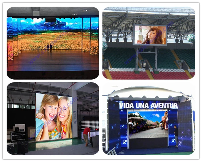 Curved Indoor / Outdoor Display Screen Rental LED Panel Video Wall